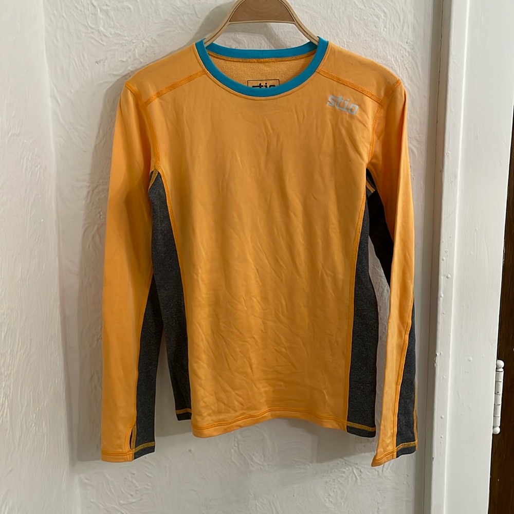 STIO Kids' Basis Wool Blend Lightweight Crew Long Sleeve Baselayer Size 14